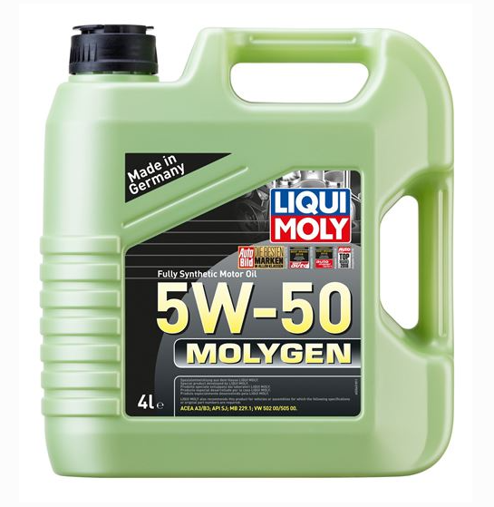 LIQUI MOLY 5W50 Tam Sentetik Motor Yağı Molygen New Generation 4 Litre (2543)